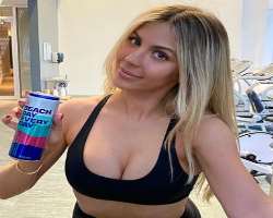 The star promotes several brands including BDED Energy drinks through her Instagram.
